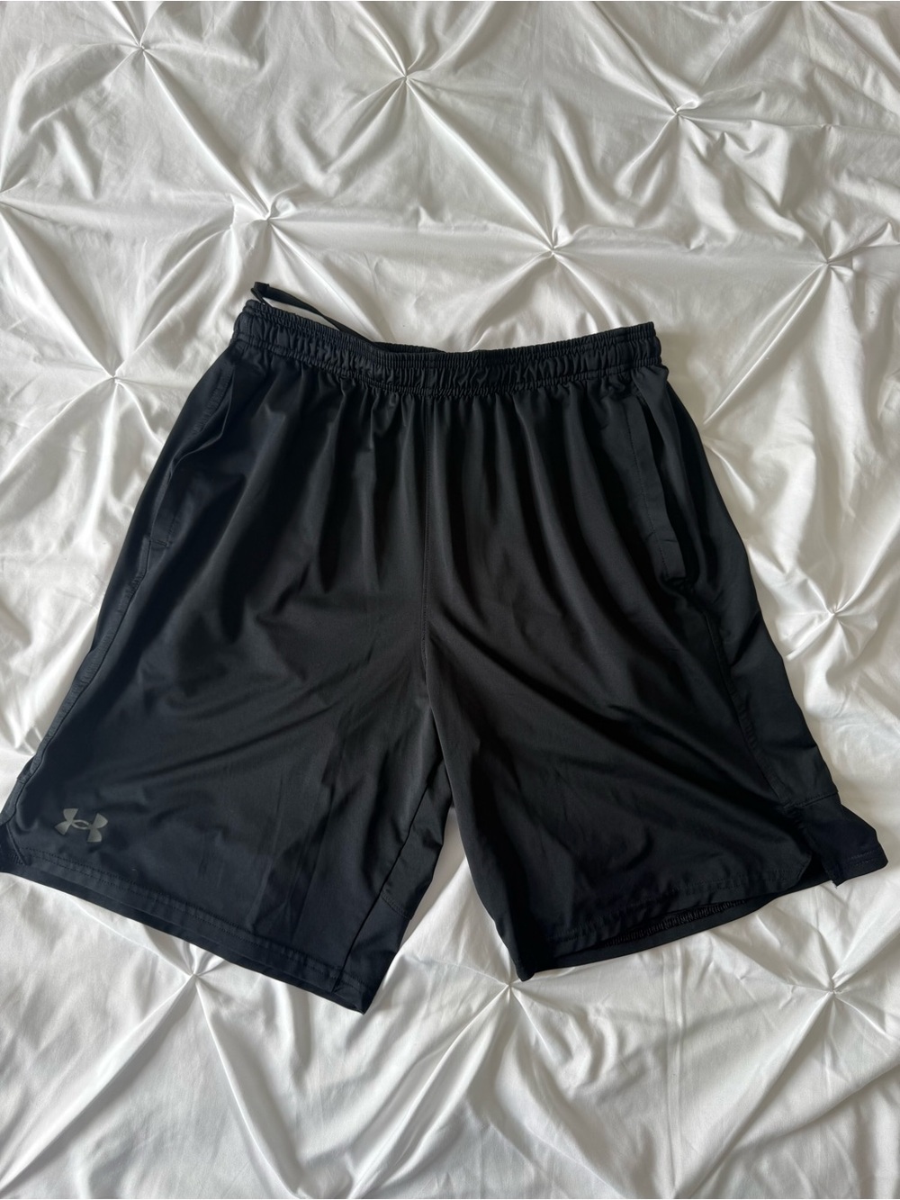 Under Armour Black Men's Performance Athletic Shorts